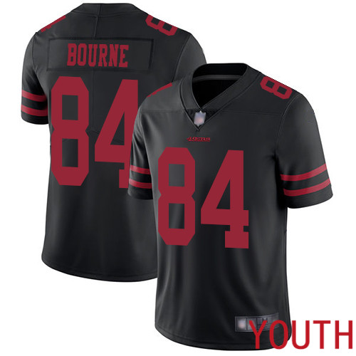 San Francisco 49ers Limited Black Youth Kendrick Bourne Alternate NFL Jersey #84 Vapor Untouchable